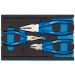 Draper Expert Heavy Duty Plier Set in 1/4 Drawer EVA Insert Tray (3 Piece)