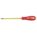 Draper Expert VDE Approved Fully Insulated Plain Slot Screwdriver, 3.0 x 100mm (Display Packed)