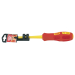 Draper Expert VDE Approved Fully Insulated Cross Slot Screwdriver, No.2 x 100mm (Display Packed)