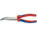 Knipex 26 22 200 Angled Long Nose Pliers with Heavy Duty Handles, 200mm