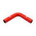 Pipercross Silicone Hose - 90° Elbow, 25mm Bore, 4-Ply, 152mm Legs - Red