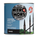Nitromors Anti-Rust Hammered Metal Paint Black 2.5L