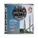 Nitromors Anti-Rust Hammered Metal Paint Grey 250ml