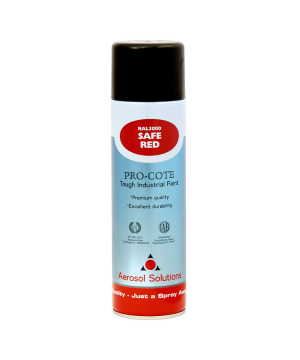 Pro-Cote Safe Red Spray Paint 500ml