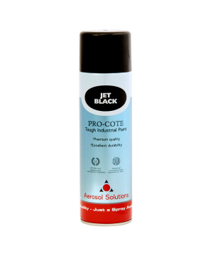 Pro-Cote Jet Black Spray Paint 500ml
