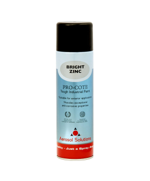 Pro-Cote Bright Zinc Spray Paint 500ml