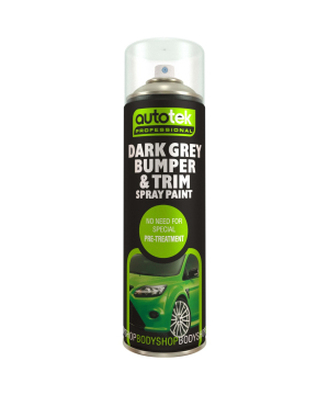 Autotek Dark Grey Bumper & Trim Spray Paint 500ml