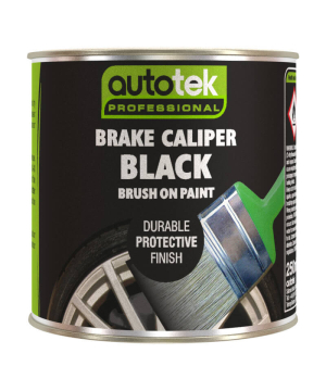 Autotek Black Caliper Brush-On Paint 250ml