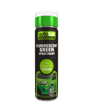 Autotek Fluorescent Green Spray Paint 500ml