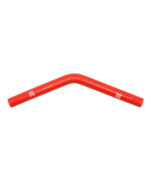 Pipercross Silicone Hose - 45° Elbow, 12mm Bore, 4-Ply, 152mm Legs - Red