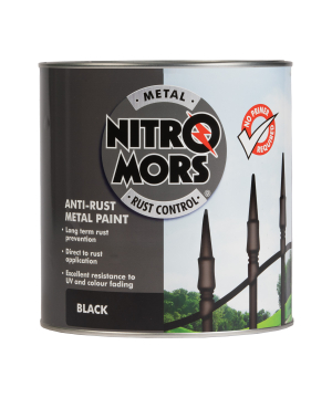 Nitromors Anti-Rust Metal Paint Black 2.5L