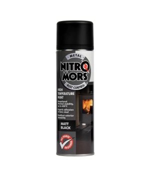 Nitromors High Temperature Black Paint 500ml