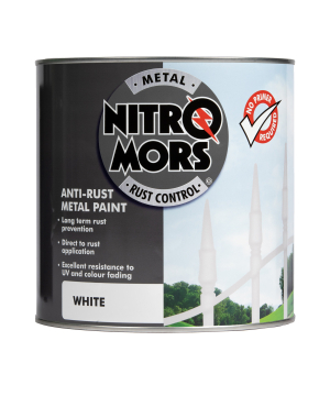 Nitromors Anti-Rust Smooth Metal Paint White 2.5L