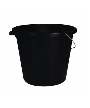 CarPlan Black Builders Bucket 15L