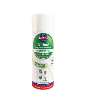 Nilco Nilbac Dry Touch Spray Sanitiser Touch Control 400ml