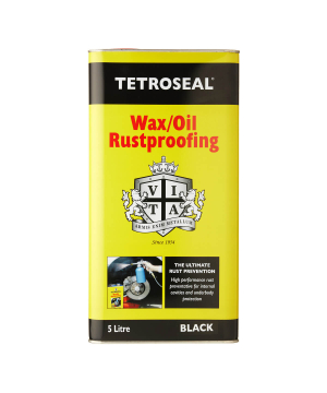 Tetroseal Wax Oil Rustproof Black 5L