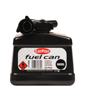 CarPlan Tetracan Diesel Fuel Can Black 5L