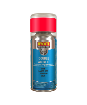 Hycote Audi Laser Red Double Acrylic Spray Paint 150ml