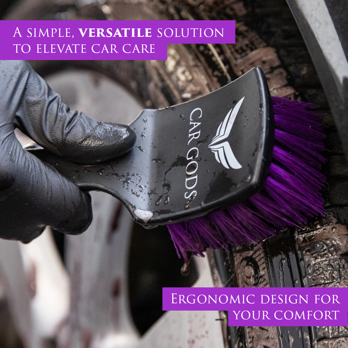 Versatile, effective, and convenient these brushes are a must-have for your detailing kit.