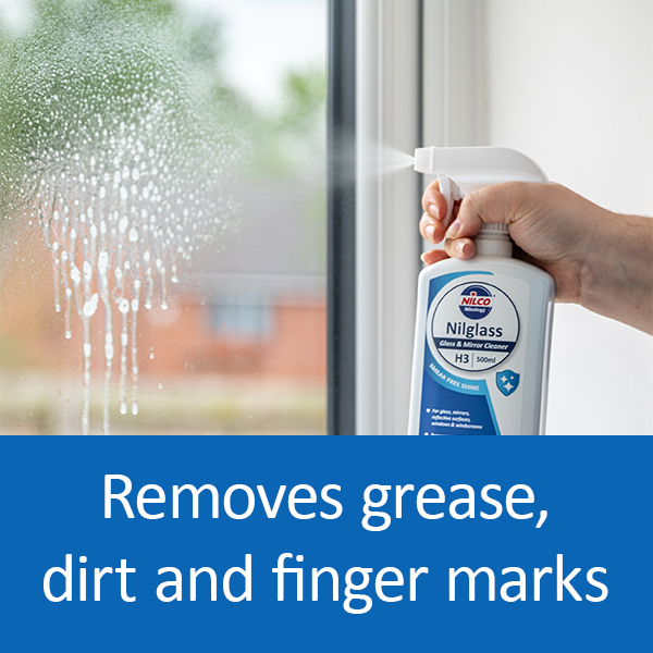 Removes grease, dirt and finger marks