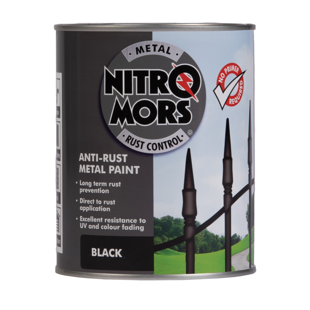 NBB750_Nitromors_Brush_Smooth_Metal_Paint_750ml-_Black_Front_1