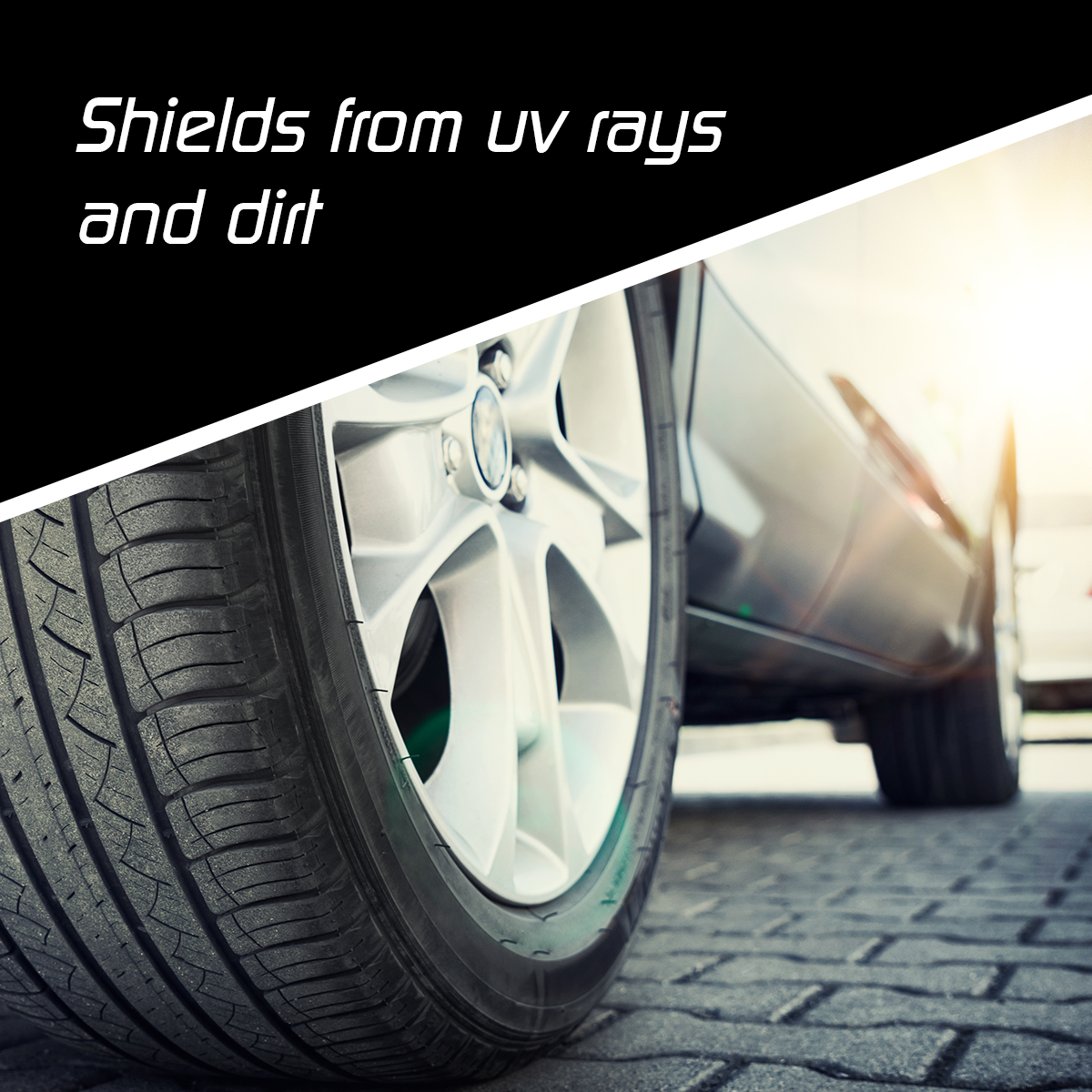Shields from uv rays and dirt