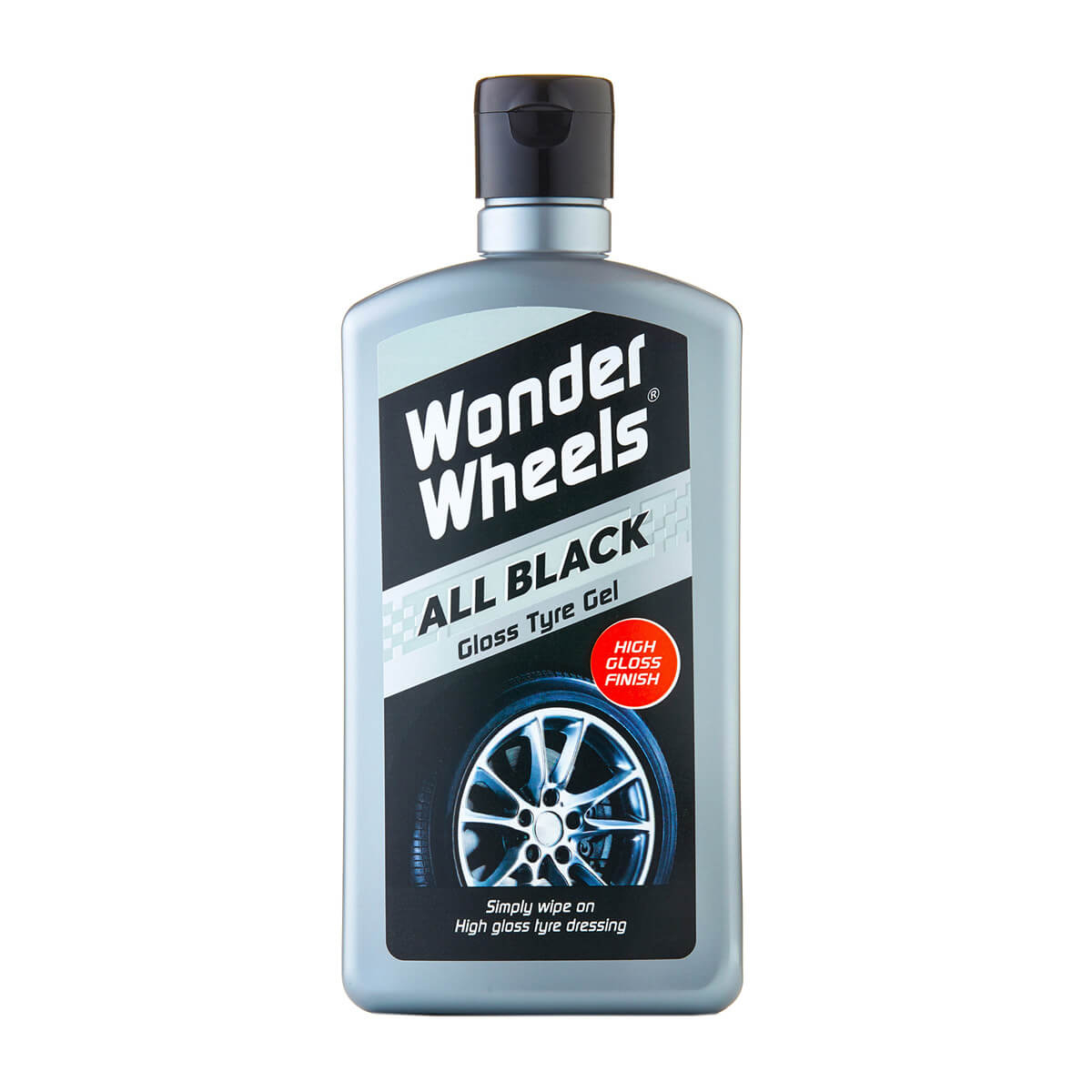 Wonder Wheels All Black Tyre Gel